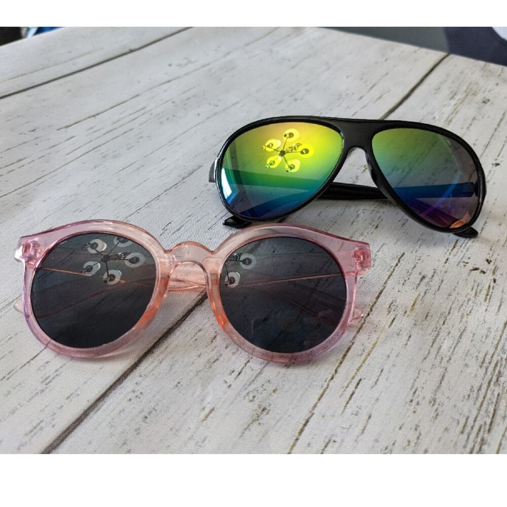 2 pairs of sunglasses, new sz 3+